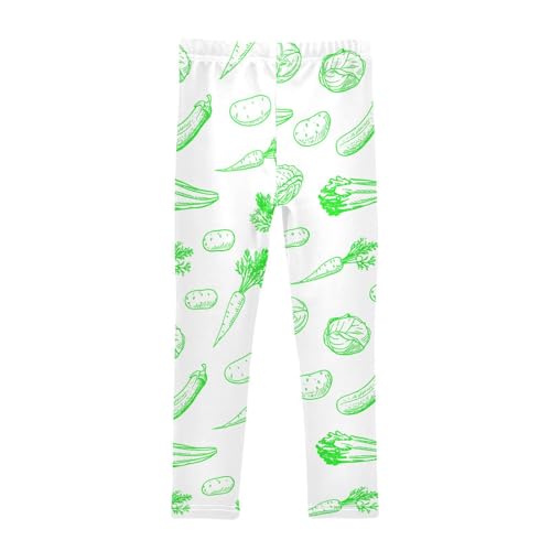 Girls' Leggings Vegetables Kids Yoga Tights Pants 1 Pack 23032752