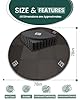 FoundGo 78inch Hot Tub Mat for Inflatable Tub 0.35" Super Thick Outside Hot Tub Base Pad Foam Pad Foundation，Anti-Slip Hot Tub Mats for Outdoor Indoor Spa Pool