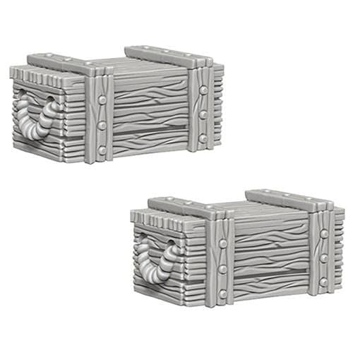 Pathfinder Deep Cuts Unpainted Miniatures Crates