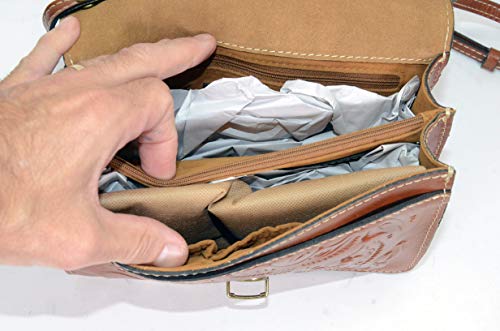 Image of Patricia Nash | Lanza Leather Crossbody Bag | Women's Crossbody Purse | Crossbody Clutch