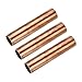 Tool parts Copper Round Tube 22mm OD 1mm Wall Thickness 100mm Length Pipe Tubing 3 Pcs