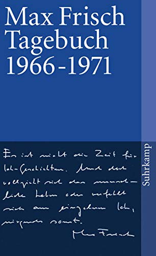 Tagebuch 1966–1971 (suhrkamp taschenbuch) Tagebuch 1966–1971 (suhrkamp taschenbuch)