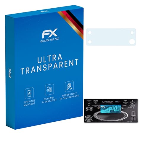 atFoliX Screen Protection Film compatible with Pioneer CDJ-350 Screen Protector, ultra-clear FX Protective Film (3X)