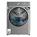 Cecotec Lavadora Secadora Carga Frontal 8Kg-5Kg Bolero Wash&Dry 8580 Inverter Steel B. 1400 rpm, 16 programas, Motor Inverter Plus, Clase A, Fuzzy Logic, Smooth Wash, SpaCare, Stain Match, Steel