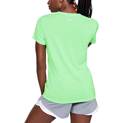 Image of Under Armour Womens Tech V-Neck Twist Short-Sleeve T-Shirt