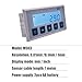 High Accuracy Linear Scale Encoder M503 Magnetic Scale DRO Display Integrated Embedded Magnet Measurement System Magnetic Tape With Stain Belt Profile Woodworking for Lathe Machine Milling Machine DRO