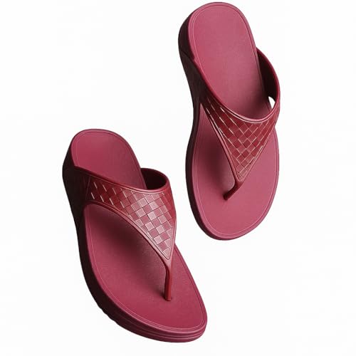 Image of ORTHO JOY EVA Slipper For Women || Waterproof & Everyday Flip Flops for Ladies || Slippers with Cushion Foot Bed || Anti-slip sole || Sweat free