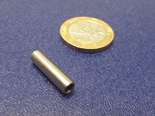 18-8 Stainless Steel Spacer Unthreaded No 4 Screw Size x .187" OD x .115" ID x .750" Length 10 Pcs
