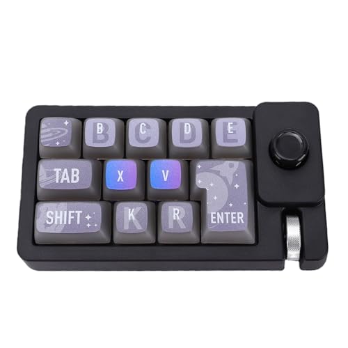 Clavier mécanique macro sans fil Bluetooth 12 touches programmables hotswap RGB - 4