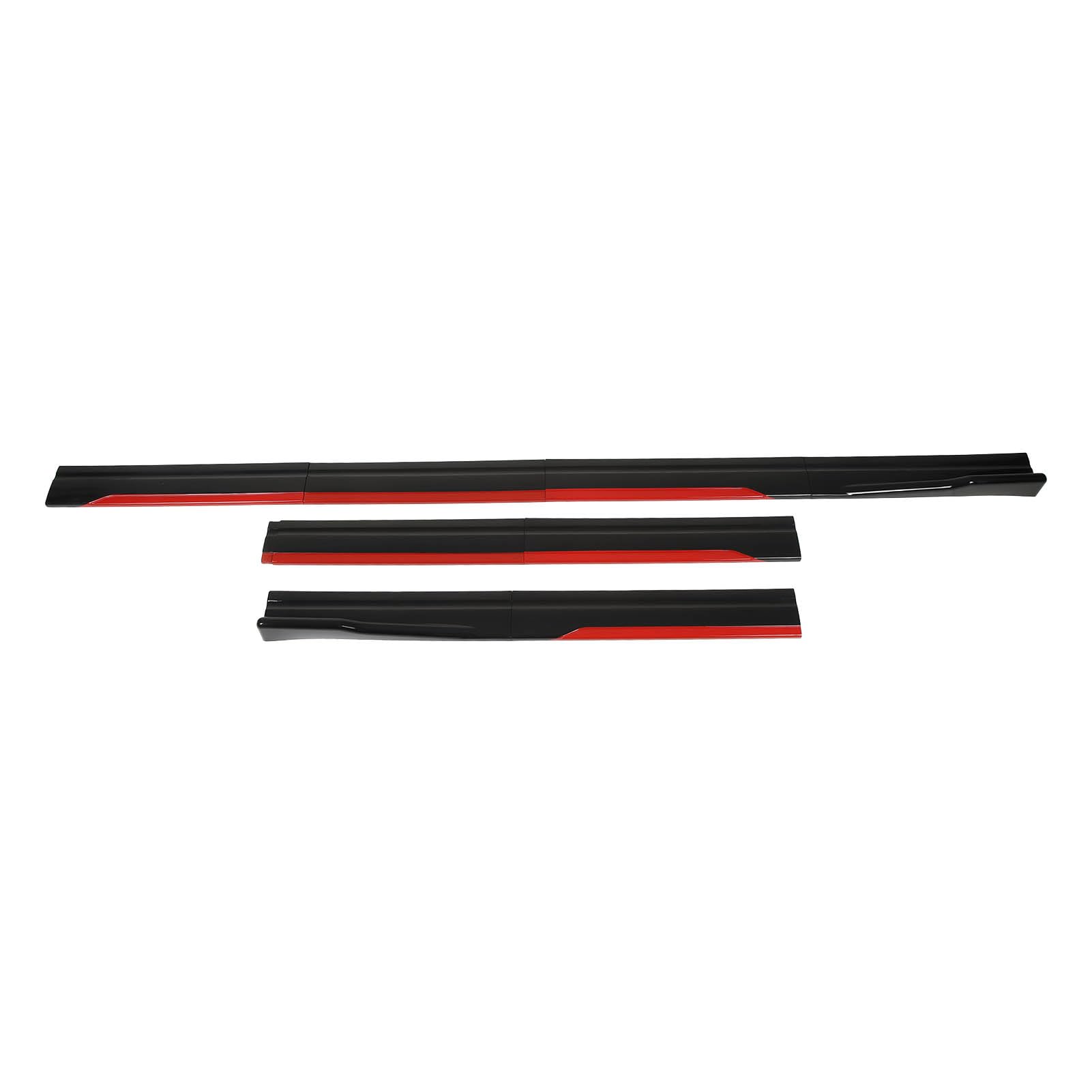Difusor de Faldón Lateral Universal para Carrocería de Coche, Winglet para, Estilo Deportivo, Seguridad Mejorada