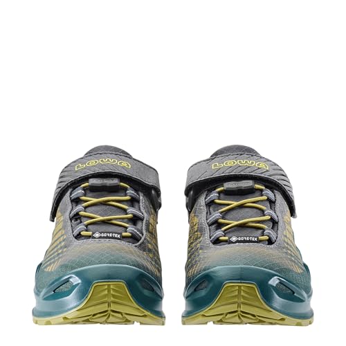 Lowa Merger GTX LO VC JR Boys Green Lace Up Shoes3