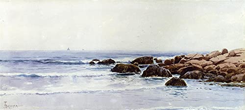 Impresiones de veleros Alfred Bricher de 60x90cm, el regalo artístico perfecto