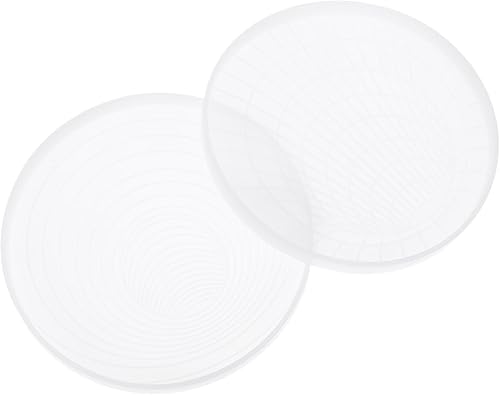 2 posavasos para posavasos de 4 pulgadas, moldes de resina de silicona, posavasos de resina de geoda, molde de resina de geoda, molde de resina de