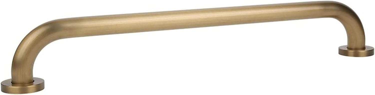 Uchwyt Prysznicowy Antypoślizgowy do Wanny 30cm, Antyczny mosiądz, 30cm
