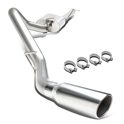 DNA MOTORING CBE-CS09-4853L-2DR Stainless Steel Dual Muffler Catback Exhaust System [Compatible with 09-13 Chevy Silverado 1500 2-Dr / 09-13 GMC Sierra 1500 2-Dr Standard Cab Long Cab]