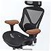 NUOBESTY Office Chair Armrest Covers Computer Desk Gaming Chair Protectors Washable Removable Elastic Polyester Slipcovers Easy Installation