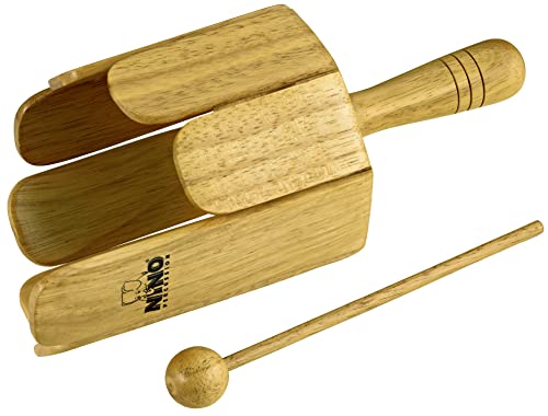 Nino Percussion Wood Stirring Drum - Großes Musikinstrument für...