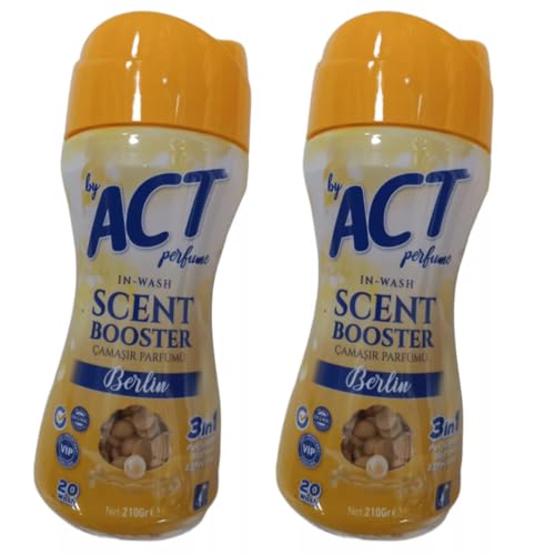Pufai Bundle – ACT In-Wash Scent Booster Berlin 210 g | Perlas perfumadas para la colada
