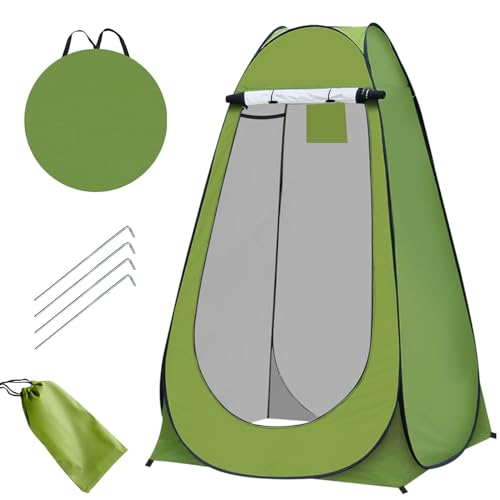 Crystals Pop Up Toilet and Changing Tent (Green)