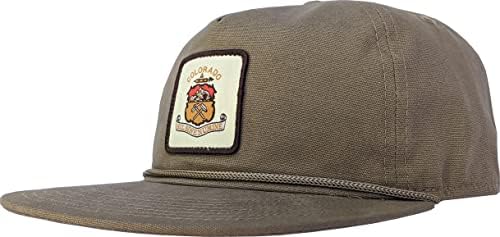 School Rope Hat Cap, Timber 