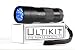 ULTIKIT® 12 LED - Ultraviolet UV Blacklight Flashlight, Spot Pet Dog and Cat Urine, Counterfeit Money, Reveals Hidden Stains Bed Bugs Scorpions, 3 AAA batteries not included, Long Lasting Solid Design