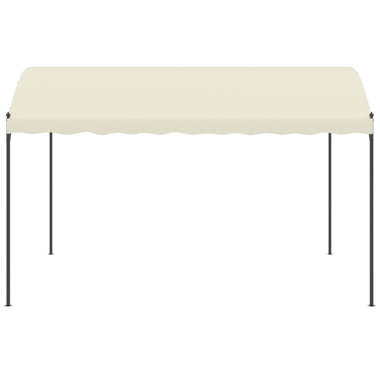 Gazebo in Tessuto Crema,Gazebo,Impermeabile,Anti UV,Gazebo da Giardino,Gazebo Esterno(SPU:48029)