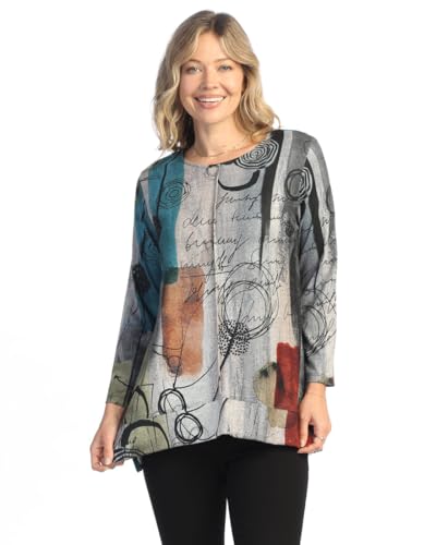 Jess & Jane Women's French Brushed Knit Tunic -...