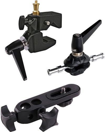 Impact Double Ball Joint Head with Super Clamp and Camera Platform Kit