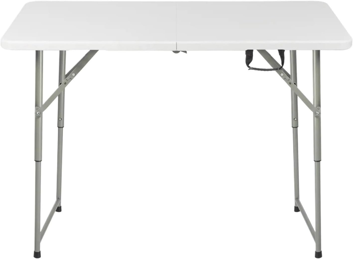 Outdoor Folding Table 4ft Folding White Lift Table Portable Outdoor Dining Event Furniture