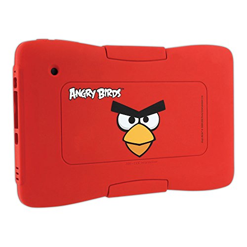 Kurio Adhesivo de Angry Birds MERONCOURT Carcasa de Aluminio para 7 - de Color Rojo