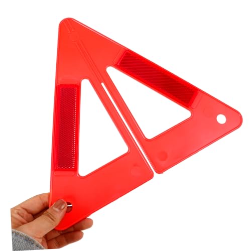 Triángulo Reflectante de Emergencia Plegable para Vehículos miniatura 4