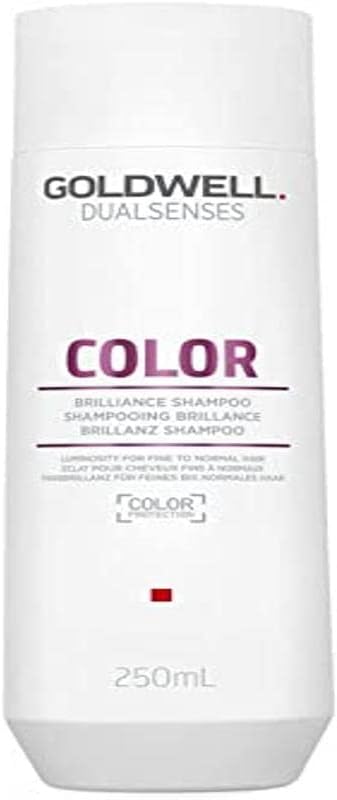 Dualsenses Color Brilliance Shampoo, For Fine to Medium Hair, Minimizes Color Fading, 250ml