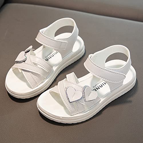 Children Shoes Fashion Love Decorative Thick Sole Sandals Soft Sole Comfortable Princess Sandals Toddler 10 Shoes Girls4