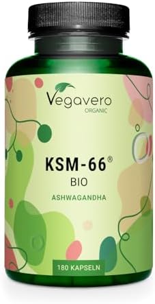 Ashwagandha KSM-66® BIO | Dosage Elevé : 600 mg | 3 MOIS | Anti S...