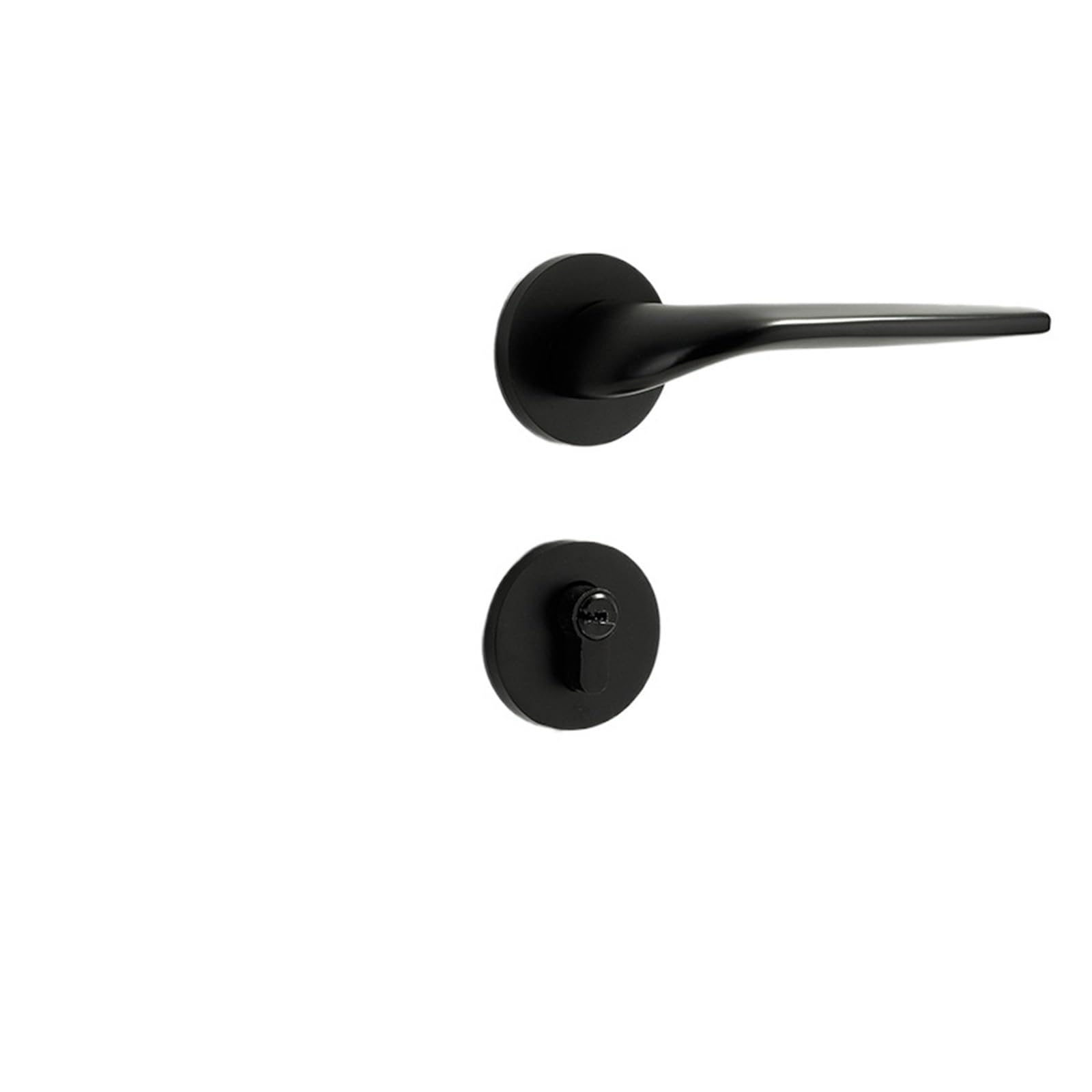 Aepqbgqj One Color Black Simple Magnetic Silent Split Lock Bedroom