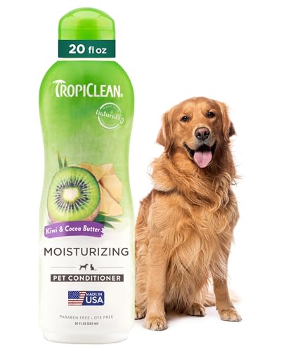 TropiClean Dog Conditioner, Easy Detangling & Moisturizing Condit...