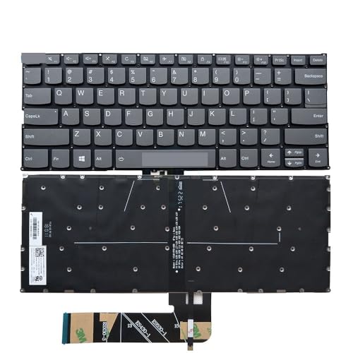 Clavier rétroéclairé Anglais US pour réparer les touches de Yoga 6-13ARE05