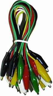 General Tools CT800 10 Wire Low Volt Test Leads, Male,Yellow,Green,White