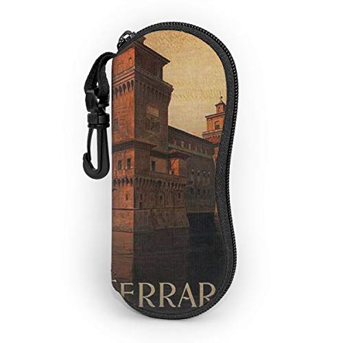 Spectacle Case, Ultra-Light Zipper Spectacle Case (With Soft Spectacle Case), Portable Spectacle Case-Castle Travel Poster