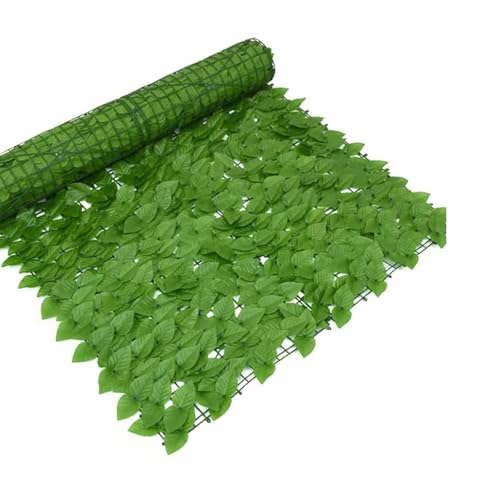 Künstlicher Efeu – Grüne Kunsthecke für Innenhöfe, Villen und Zäune...