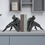 Guichifun Yoga Dancer Statue Home Decoration - Resin Bronze Sculpture Modern Creative Home Garden Statue Handicrafts Art Ware Home Décor Office Room or Outdoor Garden Gifts 10.25 x 4.25 x 8.75 Inch - Image 5