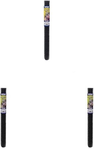 Miniatura 13 de Tenax 60041989 Red multiusos, 3 pies x 50 pies, negro