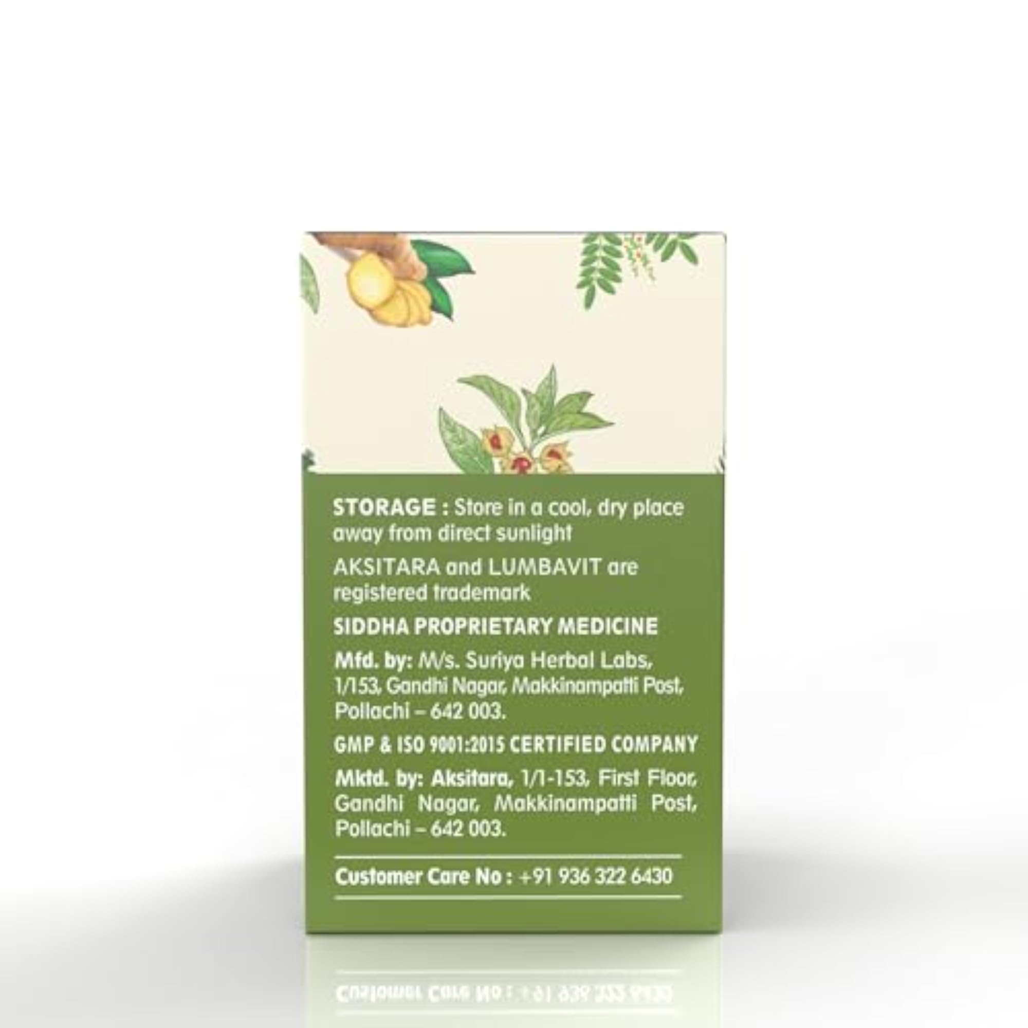 Lumbavit Capsules for Spine Wellness, Ayurvedic, 30's Pack