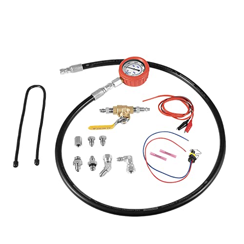Bonbo Hpop Test Tool High Pressure & Air Leak Test Gauge Tool Kit Fits For Ford F250 F350 6.0L & 7.3L Powerstroke 1994-2007 #TOP19