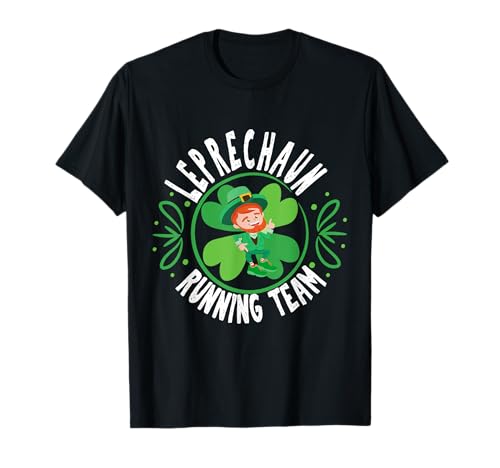 Funny Running Leprechaun St Patricks Day Marathon 5K Regalo Camiseta