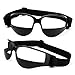 Gogogmee Basketball Training Aid Goggles Anti-Low Head Sports Glasses for Enhanced and Ball Handling Comfortable Soft Design Black