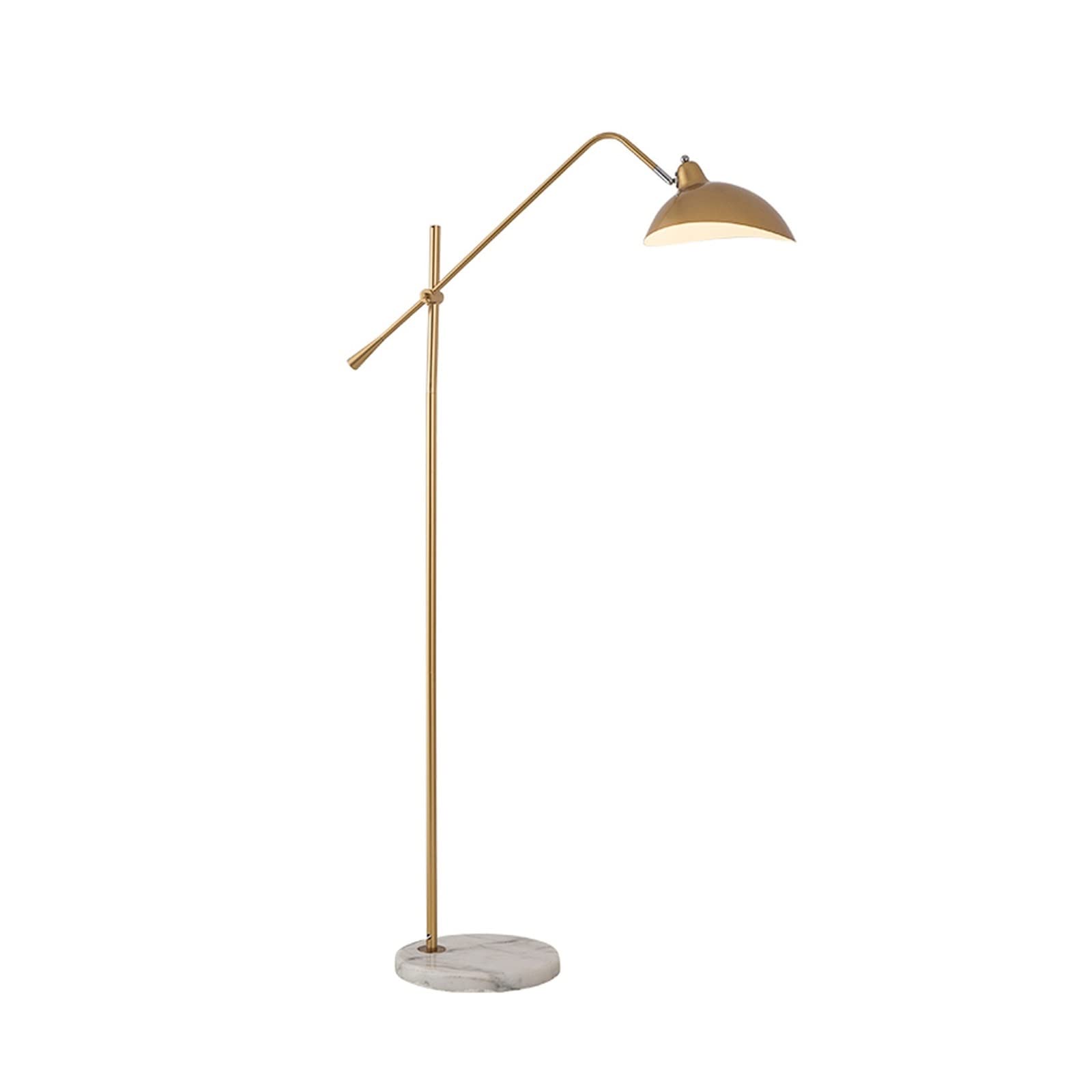 LJHFG63KUYT Standing Lamps Living Room Floor Lamp Bedroom Minimalist Design Vertical Desk Study Sofa Reading (Excluding Light Source) Decorate(Gold)