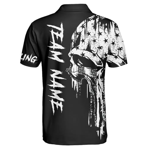 NAZENTI Personalized Bowling Shirts for Men, Custom Bowling Team Shirt with Name, Men Bowlings Jersey, 3D Polo Shirts3