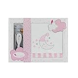 Sabanas de Invierno CORALINA Extrasuave CUNA 60X120 Luna - (