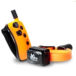 DT SYSTEMS RAPT1450 Upland Beeper E-collar - Compact Adjustable Expandable Remote Dog Trainer, 1400-Yard Range - Rechargeable Waterproof Collar & Floating Remote/Transmitter